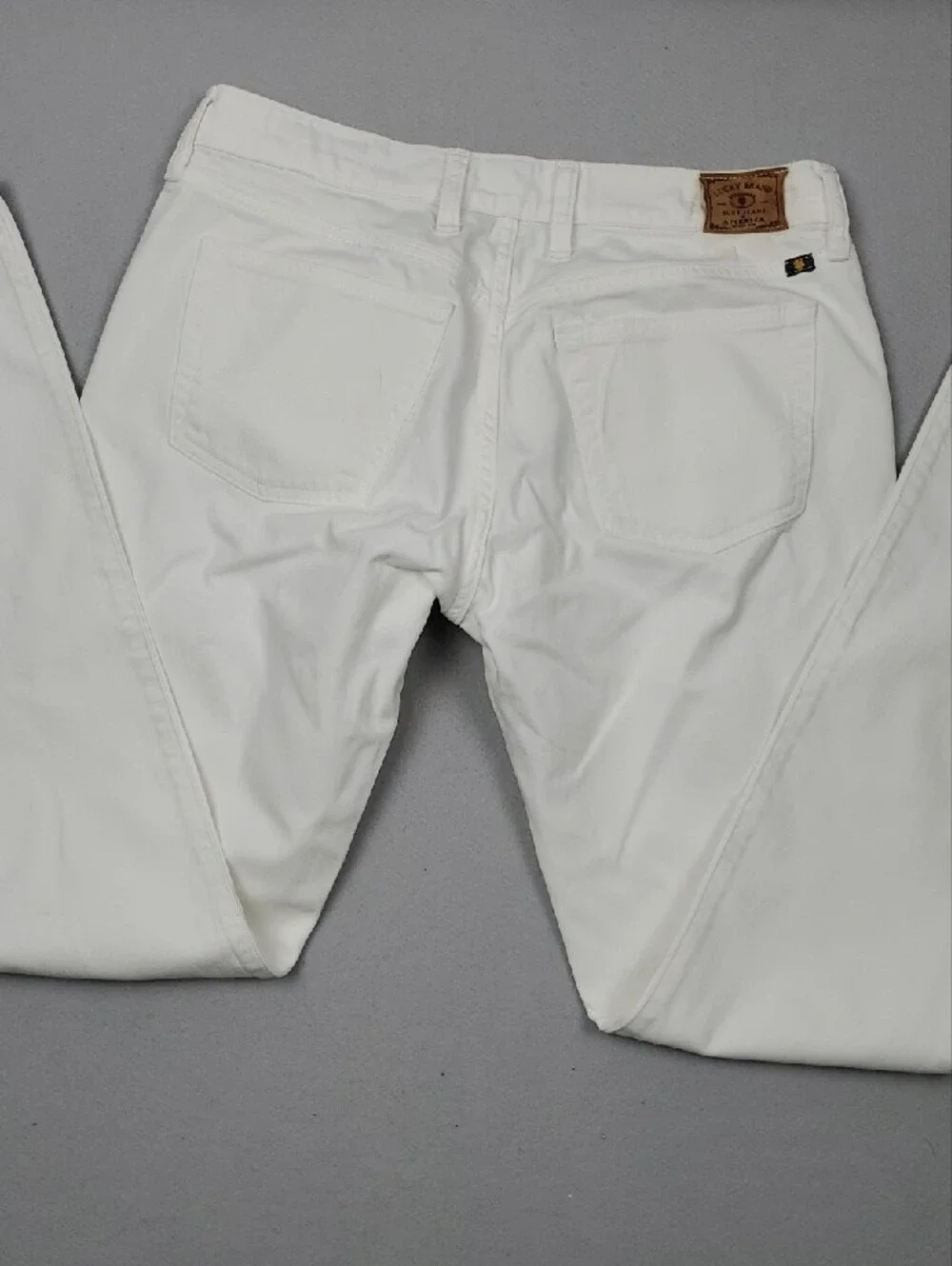 Lucky Brand White Men’s Straight Jeans